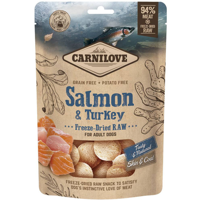 Carnilove Dog Raw Freeze Dried Salmon 60g