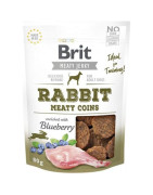 Brit meat jerky rabbit coins 80g