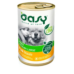 Oasy one protein adult Wieprzowina 400g