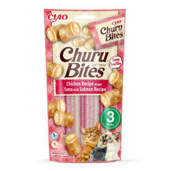 churu bites chicken wraps...