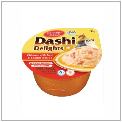 Inaba Cat Dashi Delights chicken tuna salmon 70g