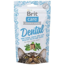 Brit Care Cat Snack Dental 50g – Przysmaki na Zdrowe Zęby Kota
