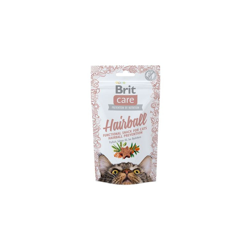 Brit Care kot snack hairball  50g