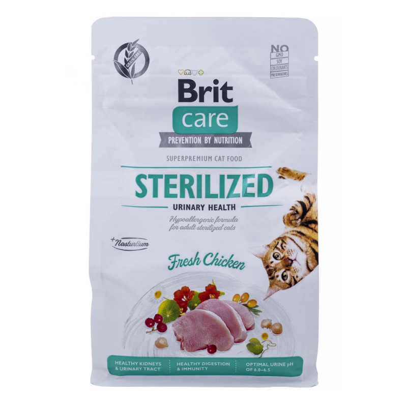 Brit care kot sterilized urinary health 400g