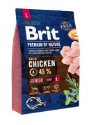 Brit Premium By Nature L Junior 3kg