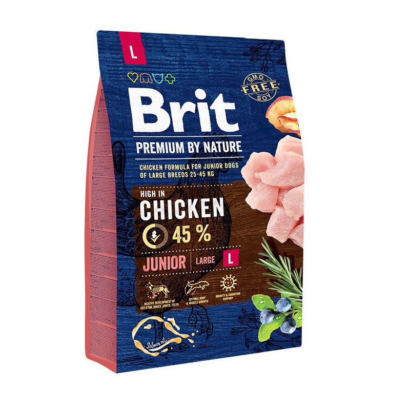 Brit Premium By Nature L Junior 3kg