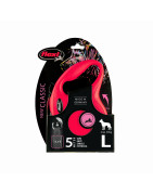 Flexi new classic taśma L 5m/50kg czerwona