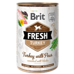 Brit Fresh Turkey with Peas enriched with herbs 400g