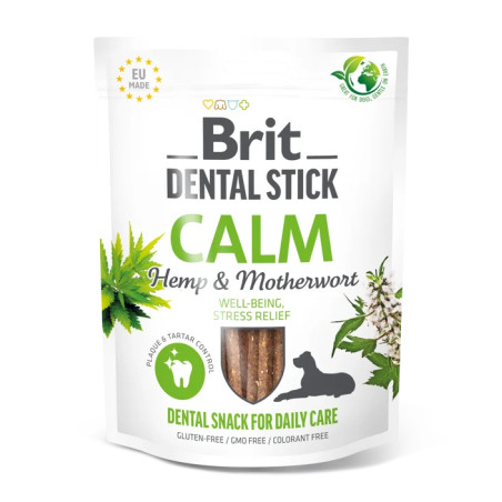 Brit dental stick calm hemp matherwort 251g