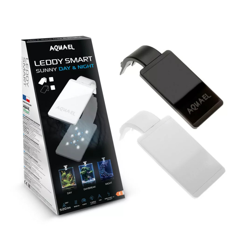 Aquael Leddy Smart 4,8W Sunny Day and Night Czarny