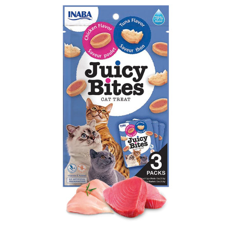 Inaba Cat Juicy Bites Chicken Tuna 33,9g