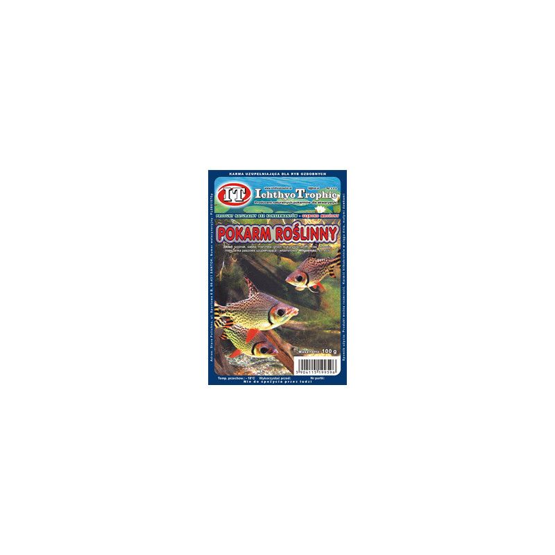 ICHTHYO TROPHIC pokarm rosliny 100g ICHTHYO TROPHIC pokarm rosliny 100g