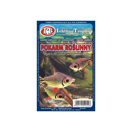 ICHTHYO TROPHIC pokarm rosliny 100g