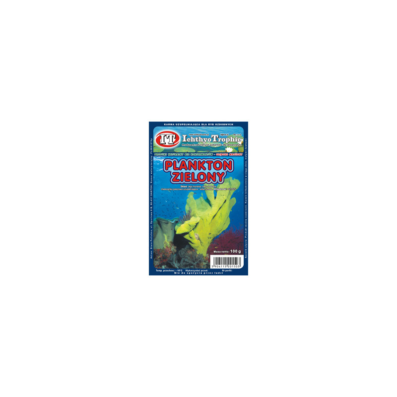 ICHTHYO TROPHIC plankton zielony 100g