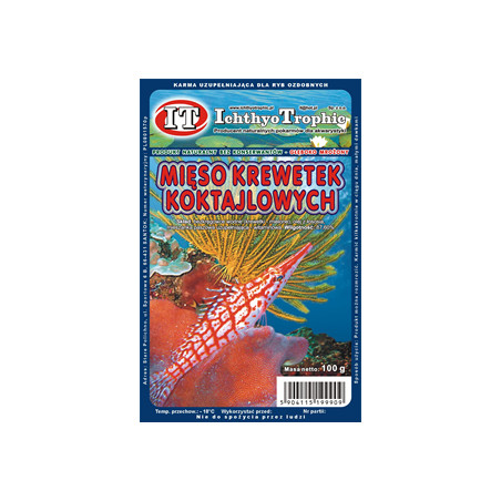 ICHTHYO TROPHIC mięso krewetki krystalicznej 100g