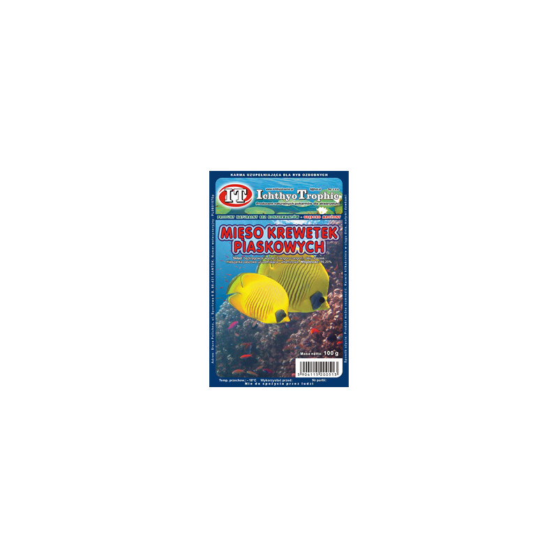 ICHTHYO TROPHIC Mięso krewetek piaskowych 100g