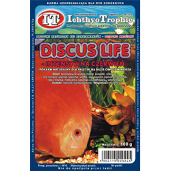 ICHTHYO TROPHIC discus life intensywna czerwień 100g