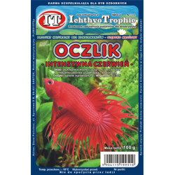 ICHTHYO TROPHIC cyklop oczlik intensywna czerwień 100g