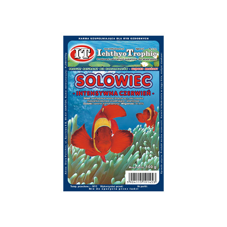 ICHTHYO TROPHIC artemia solowiec intensywna czerwień 100g