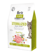 Brit Care Cat Grain-Free Sterilized Immunity wieprzowina 400g