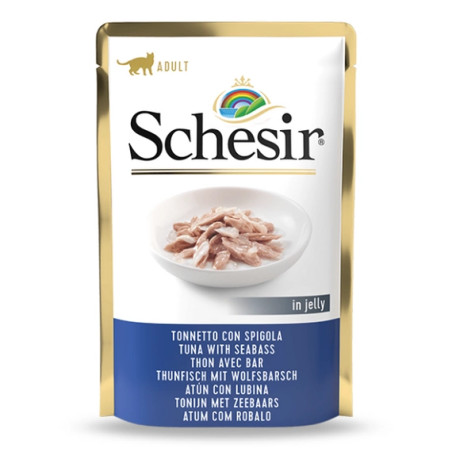Schesir kot tuńczyk z okoniem morskim saszetka 85g