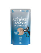 Schesir kot silver mousse kurczak z dynią 80g saszetka
