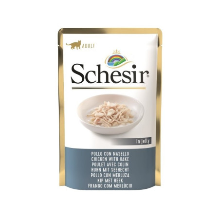 Schesir kot kurczak morszczuk w galaretce 85g saszetka