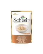 Schesir kot cieńkie paseczki z kurczaka w sosie 85g saszetka