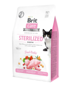 Brit Care Cat Adult Sterilized Sensitive Fresh Rabbit 400g