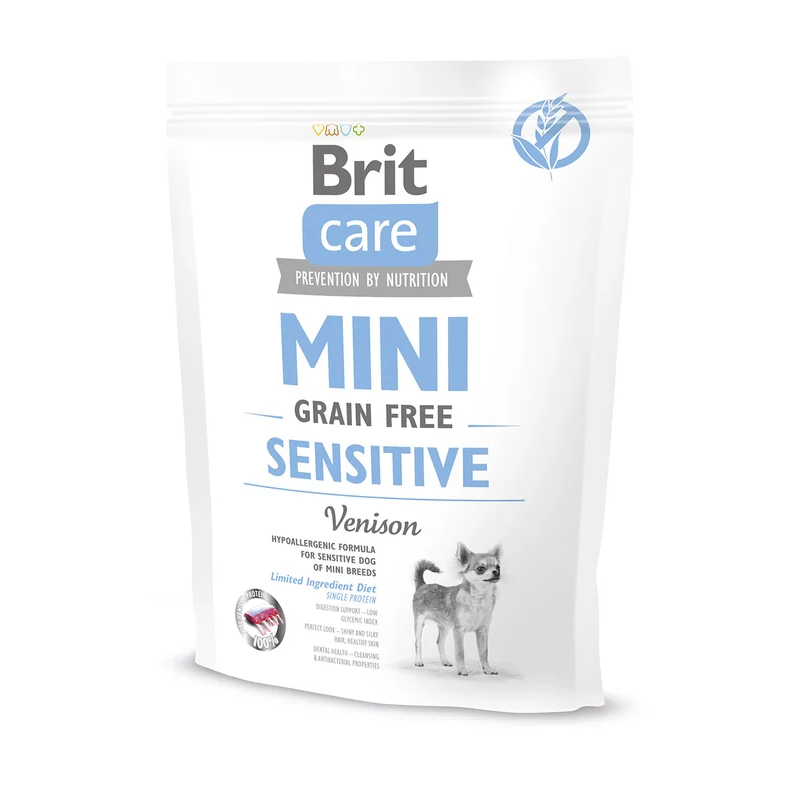 Brit Care Mini Grain Free Dog Adult Sensitive Venison 400g