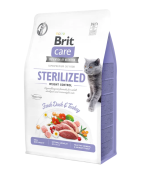 Brit Care Cat Adult Sterilized Weight Control Fresh Duck & Turkey 2kg