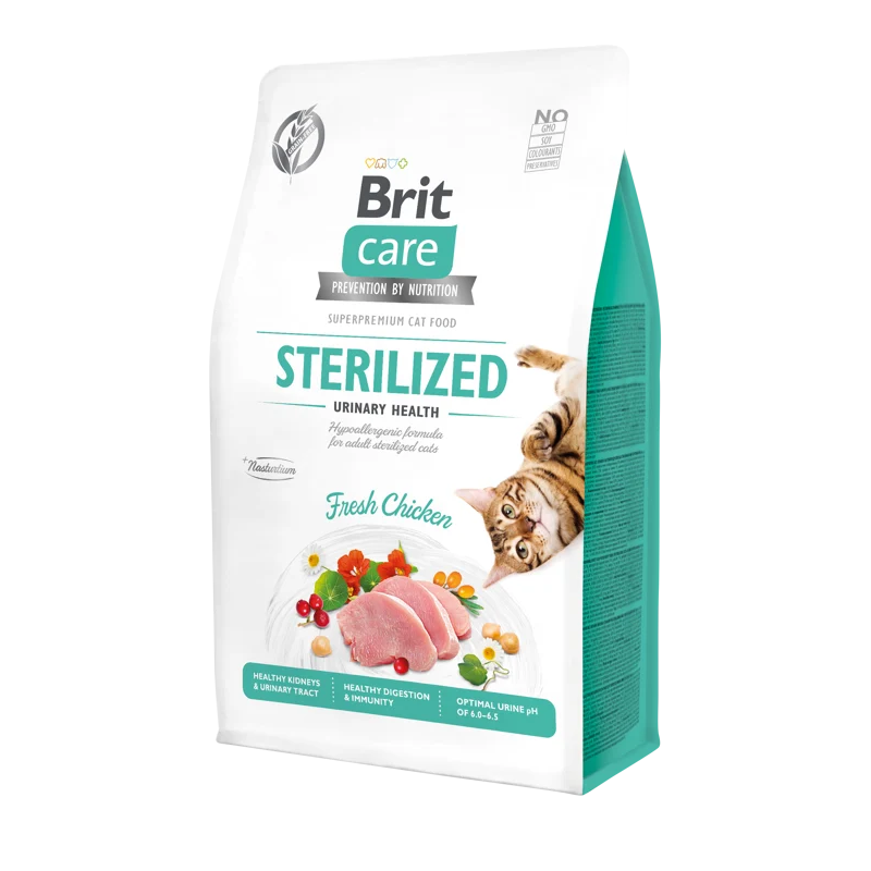 Brit Care Cat Adult Sterilized Urinary Health Fresh Chicken 2kg