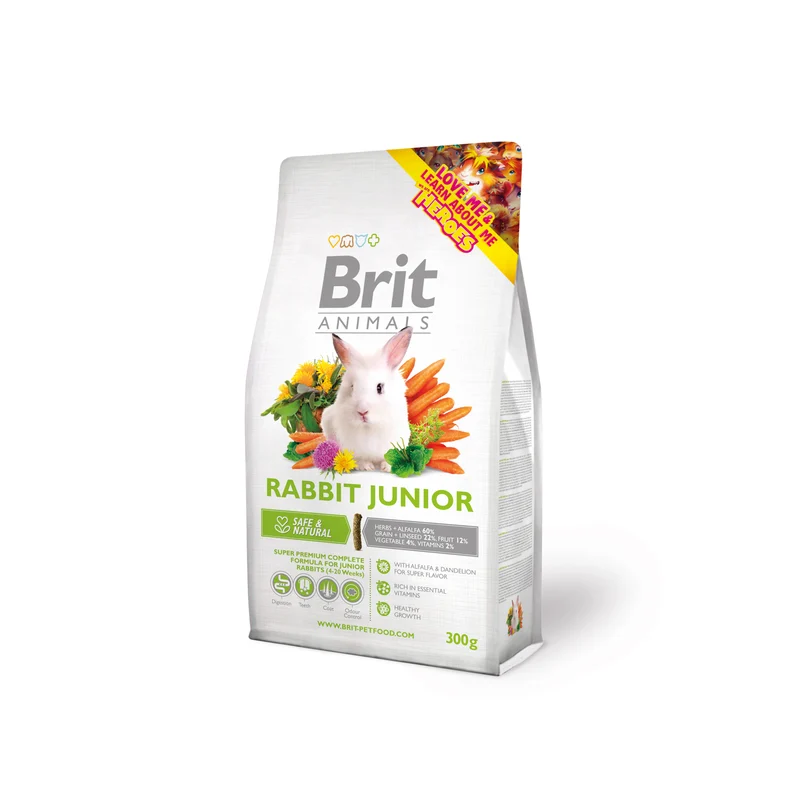 Brit Animals Rabbit Junior Complete 300g