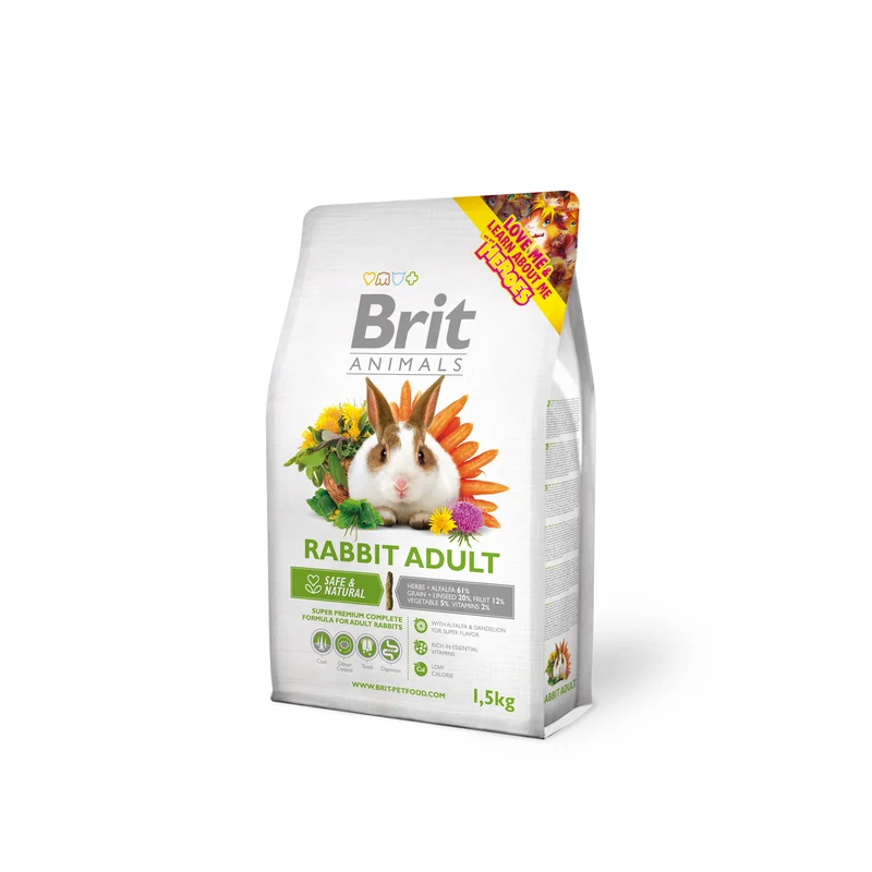 Brit Animals Rabbit Adult Complete 1,5kg