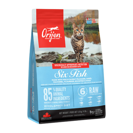 ORIJEN Six Fish Cat 1,8kg