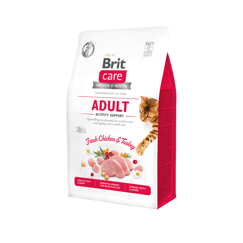 Brit Care Cat Grain-Free Adult indyk i kurczak 400g