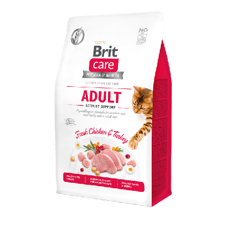 Brit Care Cat Grain-Free Adult indyk i kurczak 400g