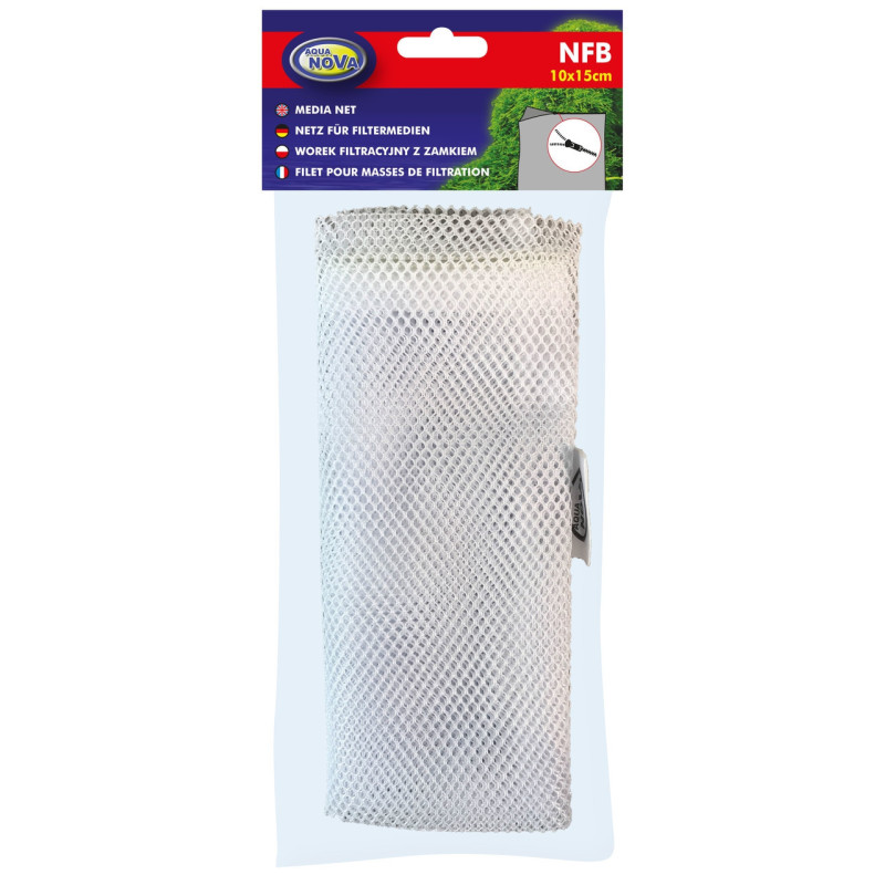Aqua Nova Siatka do mediów filtracyjnych z zamkiem 30x35cm
