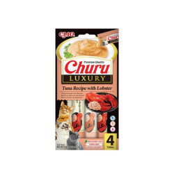 Inaba cat churu luxury tuna recipe with lobster 4x14g