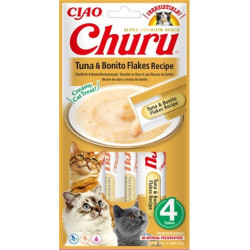 Inaba cat churu tuna bonito flakes recipe 4x14g