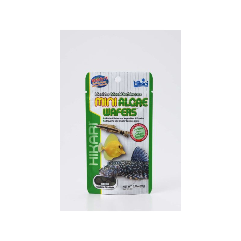 Hikari mini algae wafers 85g