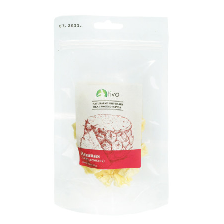 Tivo Owoce Liofilizowane Ananas 20g