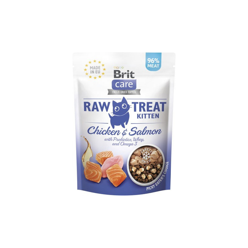 Brit Raw Treat Cat Kitten 40g | Liofilizowany Przysmak dla Kociąt