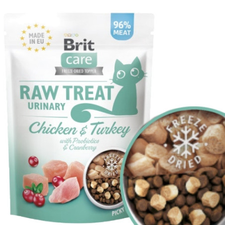 Brit Raw Treat Cat Urinary 40g | Zdrowy Układ Moczowy | Liofilizowany Przysmak