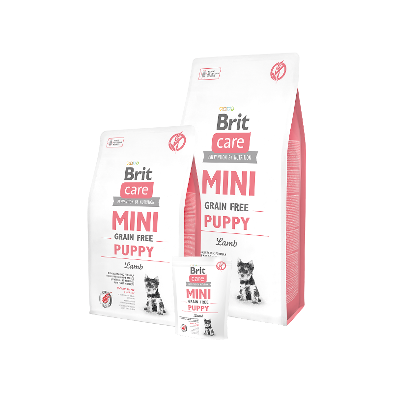 Brit Care Mini Grain Free Puppy Lamb 400g | Bezzbożowa dla szczeniąt