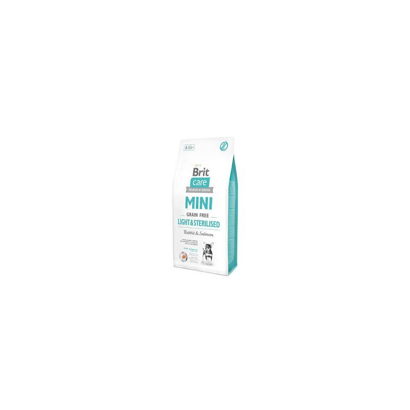Brit Care Mini Grain Free Light Sterilised 400g | Dla psów z nadwagą
