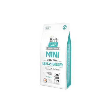 Brit Care Mini Grain Free Light Sterilised 2kg | Skuteczne Odchudzanie
