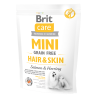 Brit Care Mini Grain Free Hair & Skin 400g | Lśniąca Sierść i Zdrowa Skóra