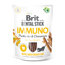 Brit Dental Stick Immuno 251g – Gryzaki Dentystyczne z Probiotykami