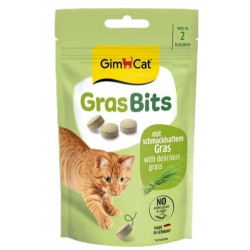 GimCat Grass Bites 40g – Smakołyki z Trawą dla Kota | Małe Opakowanie